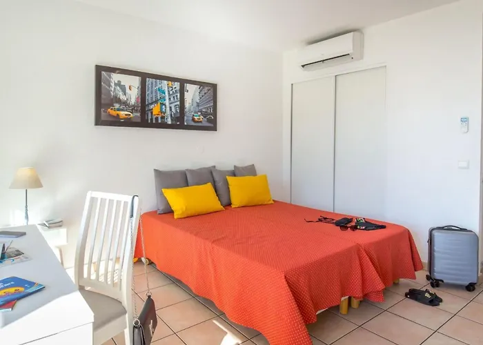 Apartment Climatise 2 Pers - Vue - Proche Plage/commerces - Acces Wifi Gratuit - Parking Dispo - Fr-1-466a-34