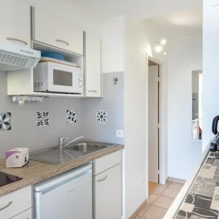 アパート Climatise 2 Pers - Vue - Proche Plage/commerces - Acces Wifi Gratuit - Parking Dispo - Fr-1-466a-34