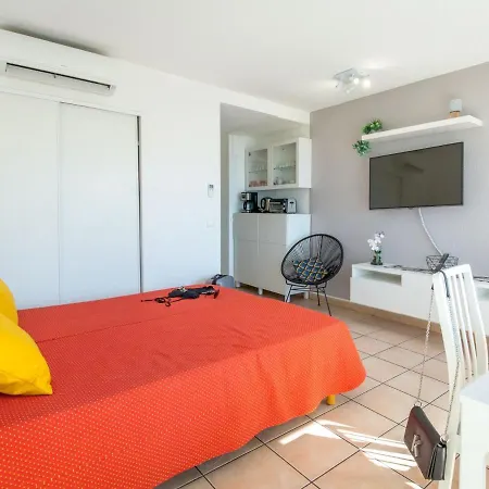 アパート Climatise 2 Pers - Vue - Proche Plage/commerces - Acces Wifi Gratuit - Parking Dispo - Fr-1-466a-34 Saint-Raphaël